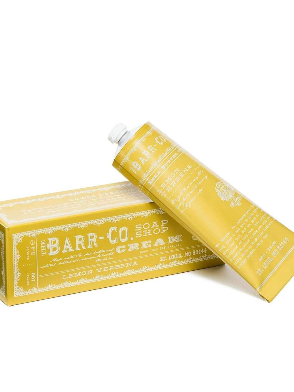 BARR-CO. Soap Shop Lemon Verbena Hand Cream, 3.4 fl oz